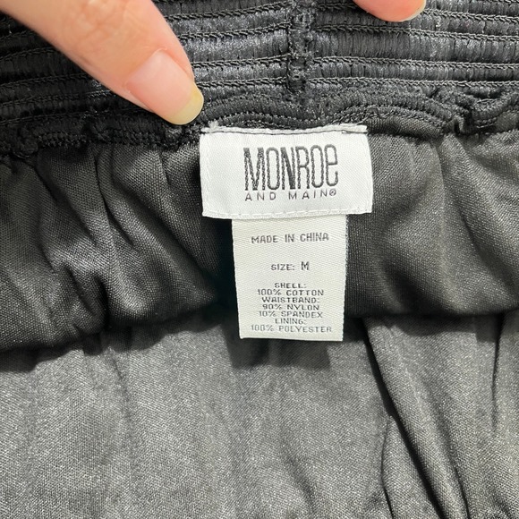 Monroe and Main Lined Midi Skirt Crochet Lace Boho Chic Cottagecore Womens M - Picture 5 of 10